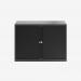 Bisley 1000mm wide Essentials Tambour Unit (718mm) (1 shelf) Anthracite Grey