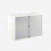 Bisley 1000mm wide Essentials Tambour Unit (718mm) (1 shelf) Chalk