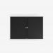 Bisley 1000mm wide Essentials Tambour Unit (718mm) (1 shelf) Chalk