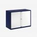 Bisley 1000mm wide Essentials Tambour Unit (718mm) (1 shelf) Oxford Blue
