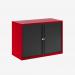 Bisley 1000mm wide Essentials Tambour Unit (718mm) (1 shelf) Cardinal Red