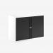 Bisley 1000mm wide Essentials Tambour Unit (718mm) (1 shelf) Traffic White