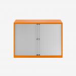 Bisley 1000mm wide Essentials Tambour Unit (718mm) (1 shelf) Bisley Orange