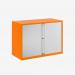 Bisley 1000mm wide Essentials Tambour Unit (718mm) (1 shelf) Bisley Orange