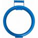The picture shows a sleek black plastic bag hoop, designed to securely hold and support grocery sacks. It features a simple, unbranded design and a sturdy construction, making it a reliable choice for organizing and carrying your bags.