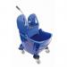 Purely Smile Kentucky Mop Bucket & Wringer 25L Blue 53BIS2