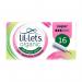 Lil-Lets Organic Non Applicator Regular Case of 16 x 12 LL4465