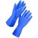 Purely Class Household Rubber Gloves Blue Small x 1 pair PC6305