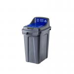 Purely Kind 50L Blue Bin Closed PK3032