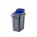 Purely Kind 50L Blue Bin Closed PK3032