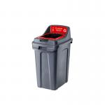 Purely Kind 50L Red Bin Open PK3033