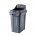 Purely Kind 70L Black Bin Open PK3035