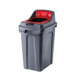 Purely Kind 70L Red Bin Open PK3039