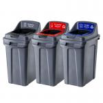 Purely Kind 70ltr Open Bin Set of 3 PK3041