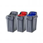 Purely Kind 50ltr Closed Bin Set of 3 PK3044