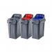 Purely Kind 50ltr Closed Bin Set of 3 PK3044