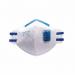 In the image, there are several black and white masks and respirators neatly arranged in a box labeled Purely Protect FFP2 Face Mask Box of 20 PP9015. The masks have a sleek design and appear to be made of high-quality material.