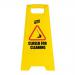 Purely Protect Closed for Cleaning Free Standing Sign PP9104
