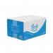 Purely Smile Hand Towels V Fold 1ply Blue x 3600 PS1011