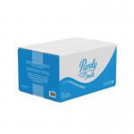 Purely Smile Hand Towels C Fold 1ply Blue x 2400 PS1021