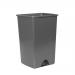 Purely Smile Roll Top Bin Grey 50 Litre PS3301