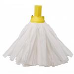 Purely Smile Big White Socket Mop Yellow Pack x 10 PS8003