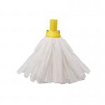 Purely Smile Big White Socket Mop Yellow x 1 PS8013