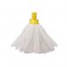 Purely Smile Big White Socket Mop Yellow x 1 PS8013