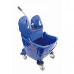 Purely Smile Kentucky Mop Bucket & Wringer 25L Blue PS8101