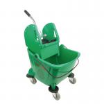 Purely Smile Kentucky Mop Bucket & Wringer 25L Green PS8102