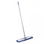 This photo shows a collection of Blake & White brushes and brooms, including the Purely Smile Dust Sweeper. The set is complete and includes a 24 blue broom with the model number PS8300.