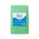 In the photo, there are 10 green Blake & White microfiber cloths neatly stacked together. The cloths have a purely smile microfiber texture and are made of soft and durable microfiber material. They are perfect for cleaning and wiping surfaces with precision and care.