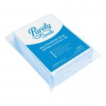 In the image, a pack of 50 Blake & White Cloths and Wipes Purely Smile Multipurpose Wiping Cloths can be seen in a vibrant blue color. The cloths are neatly stacked and ready to use, making for convenient cleaning and wiping.