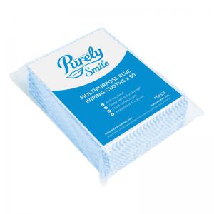 Click to view product details and reviews for Purely Smile Multipurpose Wiping Cloths Blue Pack X 50 Ps8521.