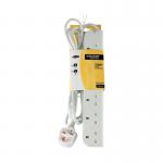 Belkin E-Series SurgeStrip Surge Protector 6-Socket 3m White F9E600UK3M BL42785