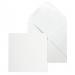 Blake Everyday White Gummed Mini Invitation 70 x 70mm 120gsm Pack 1000 Code 0070PG 0070PG