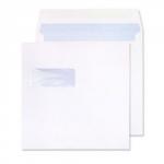 Blake Purely Everyday White Window Gummed Square Wallet 165x165mm 100gsm Pack 500 0165W