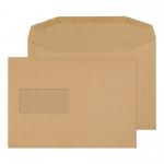 Blake Everyday Manilla Window Gummed Mailer 162x238mm 80gsm Pack 500 Code 1008 1008