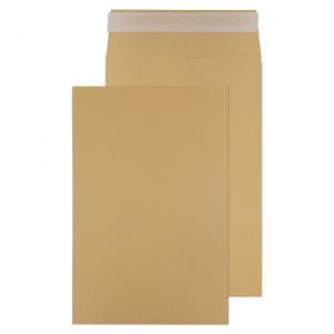 Blake Packaging Manilla Peel & Seal Gusset Pocket 381x254mm 140gsm