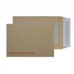 Blake Purely Packaging Manilla Peel & Seal Board Back Pocket 241x178mm 120gsm Pack 125 11935