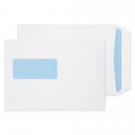 Blake Everyday White Window Self Seal Pocket 229x162mm 90gsm Pack 500 Code 12084 12084