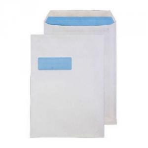 Blake Everyday White Window Self Seal Pocket 324x229mm 90gsm Pack 250