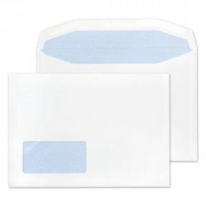 Blake Everyday White Window Gummed Mailer 162x235mm 90gsm Pack 500