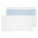 Blake Everyday White Self Seal Wallet 110x220mm 90gsm Pack 1000 Code 13882 13882