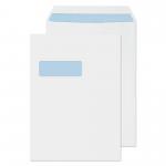 Blake Everyday White Window Self Seal Pocket 324x229mm 100gsm Pack 250 Code 13892 13892