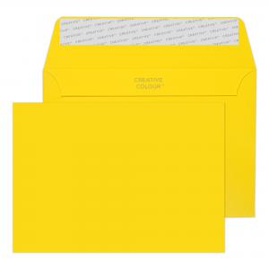 Blake Colour Banana Yellow Peel & Seal Wallet 114x162mm 120gsm