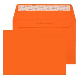 Blake Colour Pumpkin Orange Peel & Seal Wallet 114x162mm 120gsm