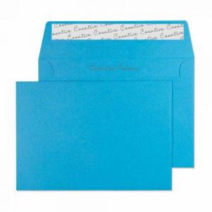 Blake Colour Caribbean Blue Peel & Seal Wallet 114x162mm 120gsm
