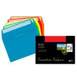 Blake Creative Colour Assorted Peel & Seal Wallet 114x162mm 120gsm Pack 25 15123