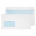 Blake Everyday White Window Self Seal Wallet 121x235mm 90gsm Pack 1000 Code 16884 16884